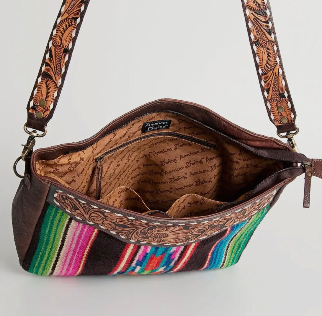 Crossbody Genuine Western Leather Women Bag