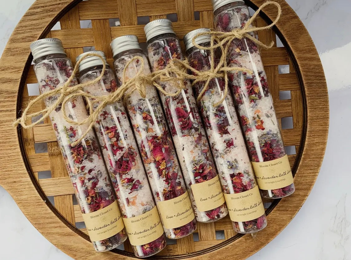 Large Test Tube Bath Salts