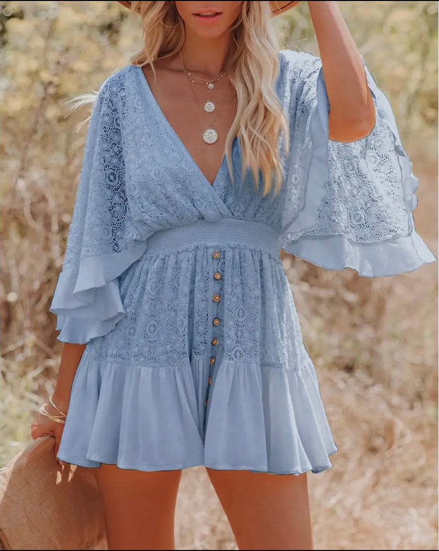 Lace Mini Dress