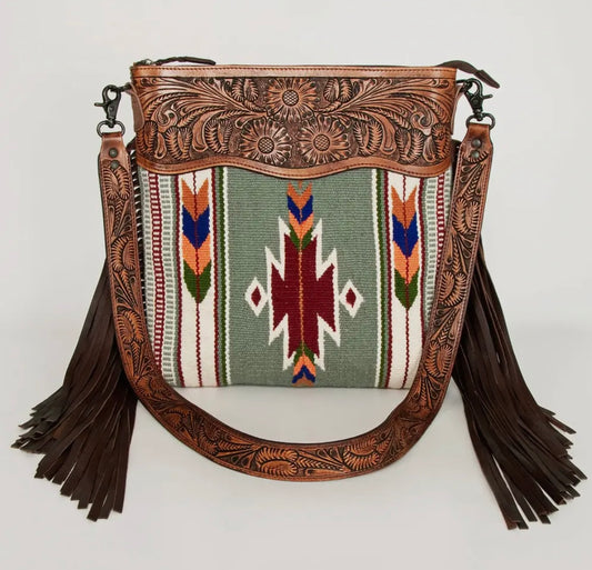 Crossbody Genuine Western Leather Women Bag