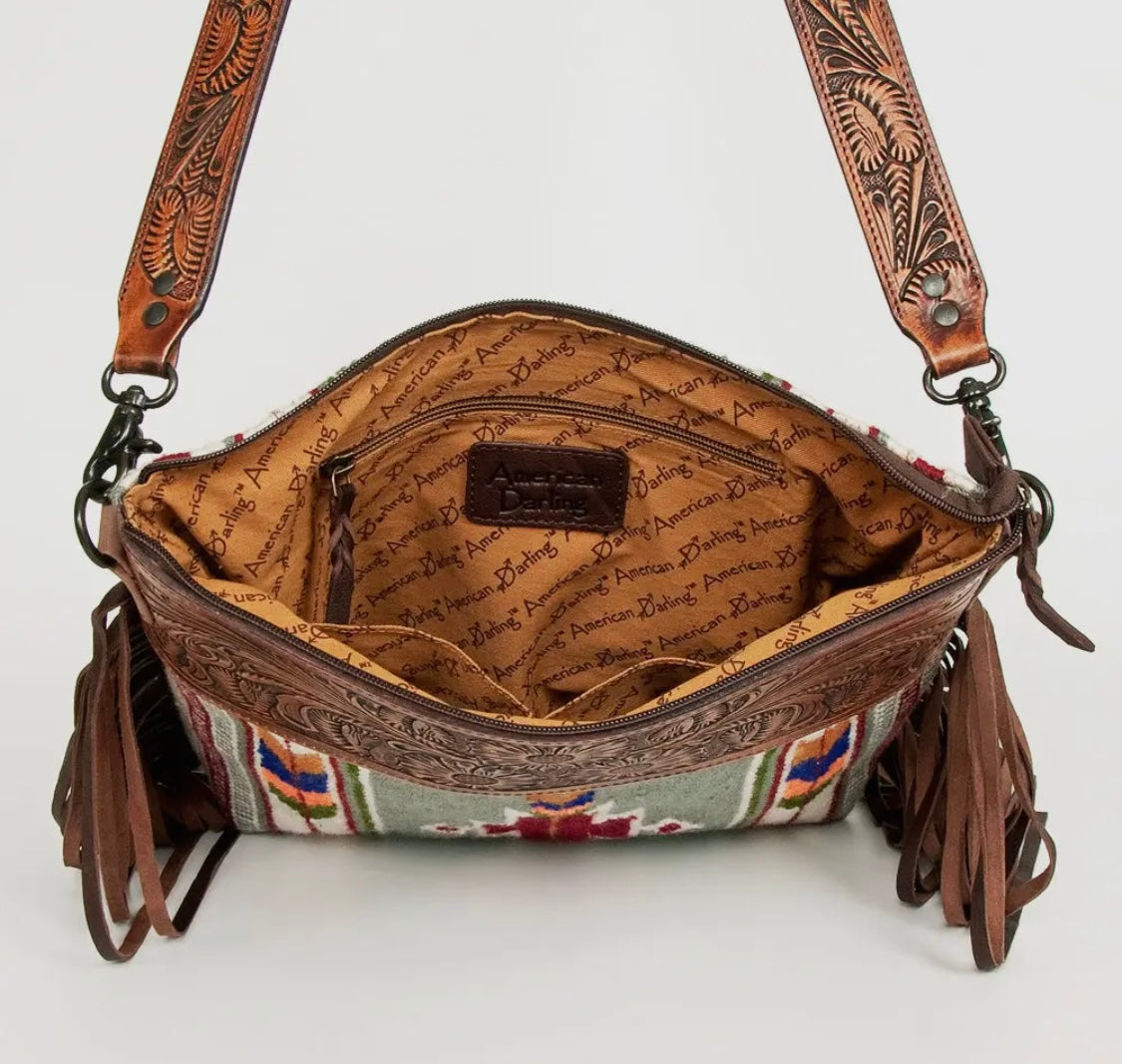 Crossbody Genuine Western Leather Women Bag