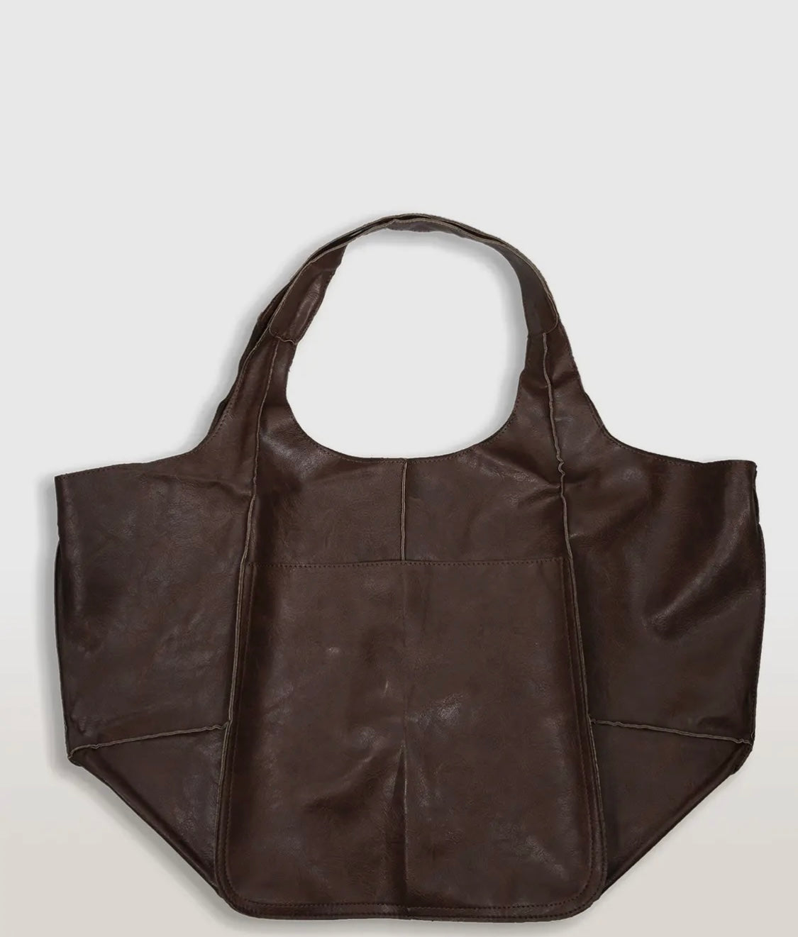Faux Leather XL  Everything Tote Bag